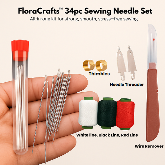 FloraCrafts 34pc Sweing Needle Set